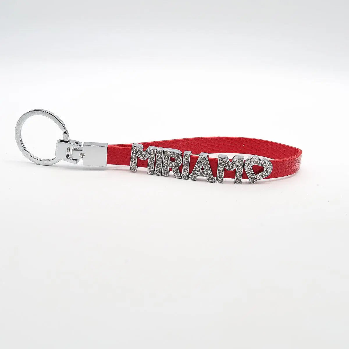 Schlüsselanhänger personalisiert "Bling Bling" Einzelbuchstaben für Name. Glamour für den Schlüssel - Moncadeau.de