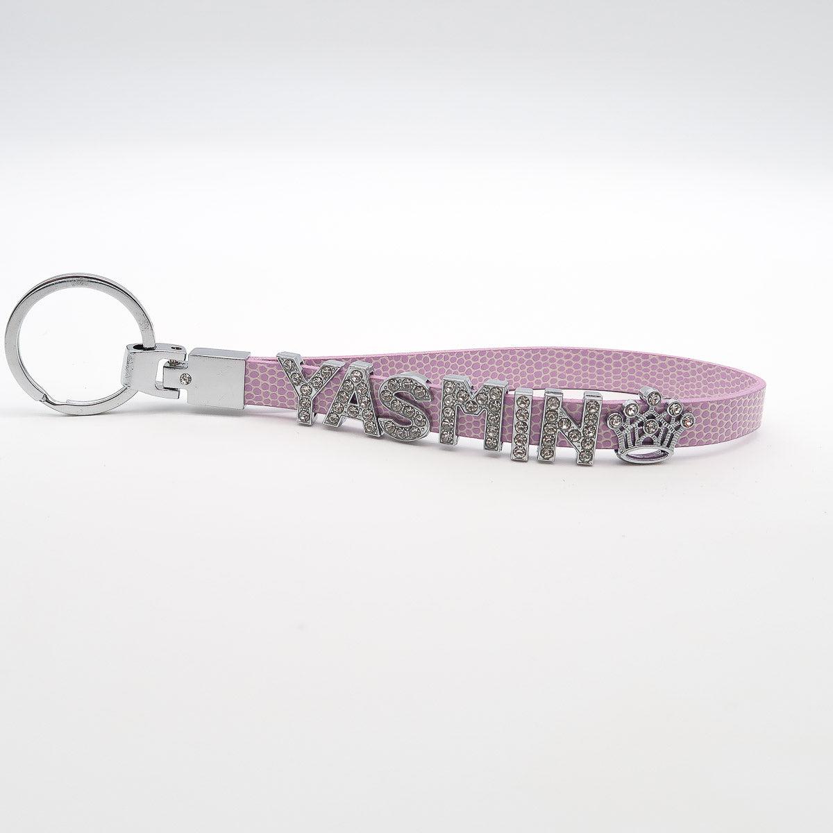Schlüsselanhänger "Bling Bling" Einzelbuchstaben und viel Glamour
