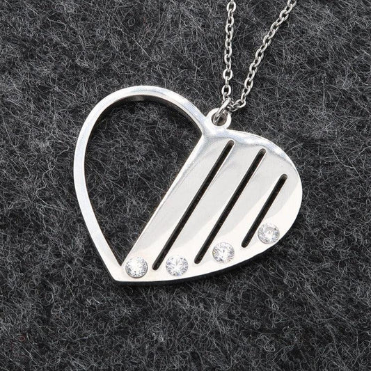 Damen Halskette "Family" Personalisiert Gravur von bis zu 4 Namen