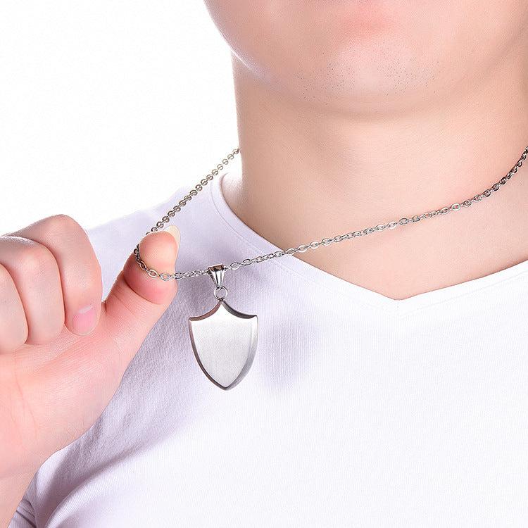 Herrenkette "Shield" mit kostenloser Gravur