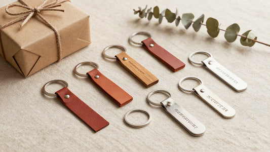 Personalisierte Schlüsselanhänger: 7 Ideen mit Gravur, die als Geschenk wirklich ankommen