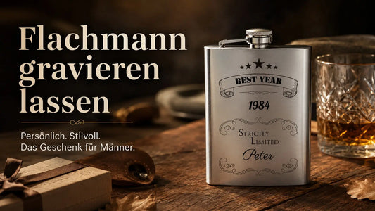 Flachmann gravieren lassen: Guide für personalisierte Geschenke