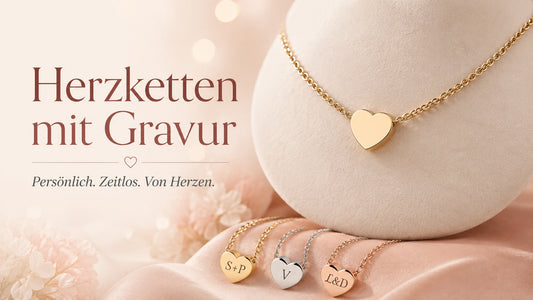 Herzketten mit Gravur: 7 Tipps für die richtige Wahl