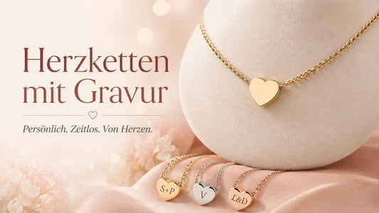 Herzketten mit Gravur: 7 Tipps für die richtige Wahl