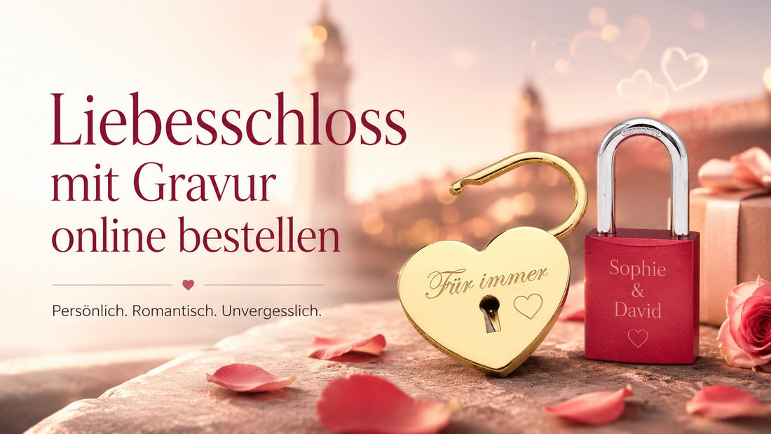 Liebesschloss mit Gravur online bestellen: Guide 2026