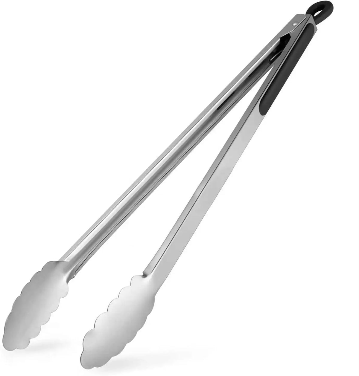 Grillzange mit Gravur, Edelstahl & Silikon. Extra lang, mit individueller Gravur personalisiert - 44.5 CM