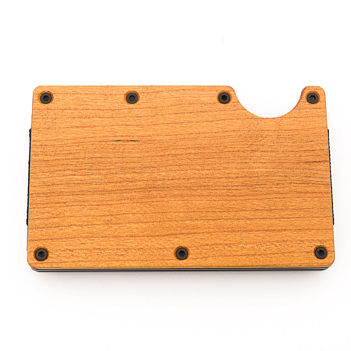 Kartenhalter / Kartenetui mit RFID Schutz aus Holz und Gravur