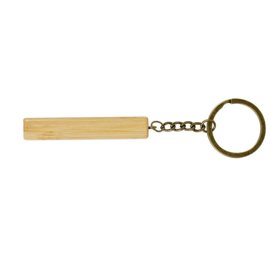 Schlüsselanhänger "The Wooden Bar" aus Echtholz mit Gravur