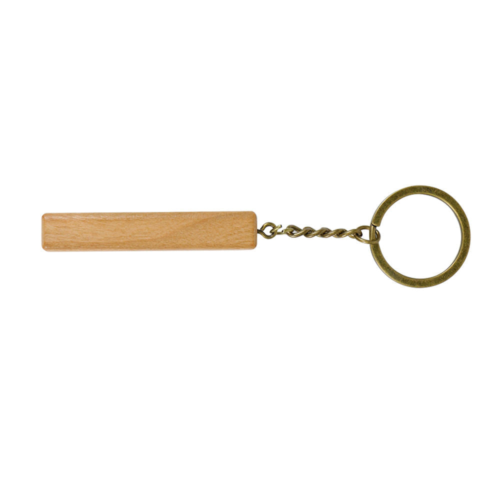 Schlüsselanhänger "The Wooden Bar" aus Echtholz mit Gravur