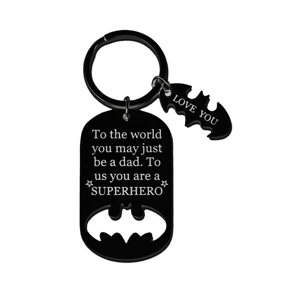 Schlüsselanhänger mit Flaschenöffner "Batman"
